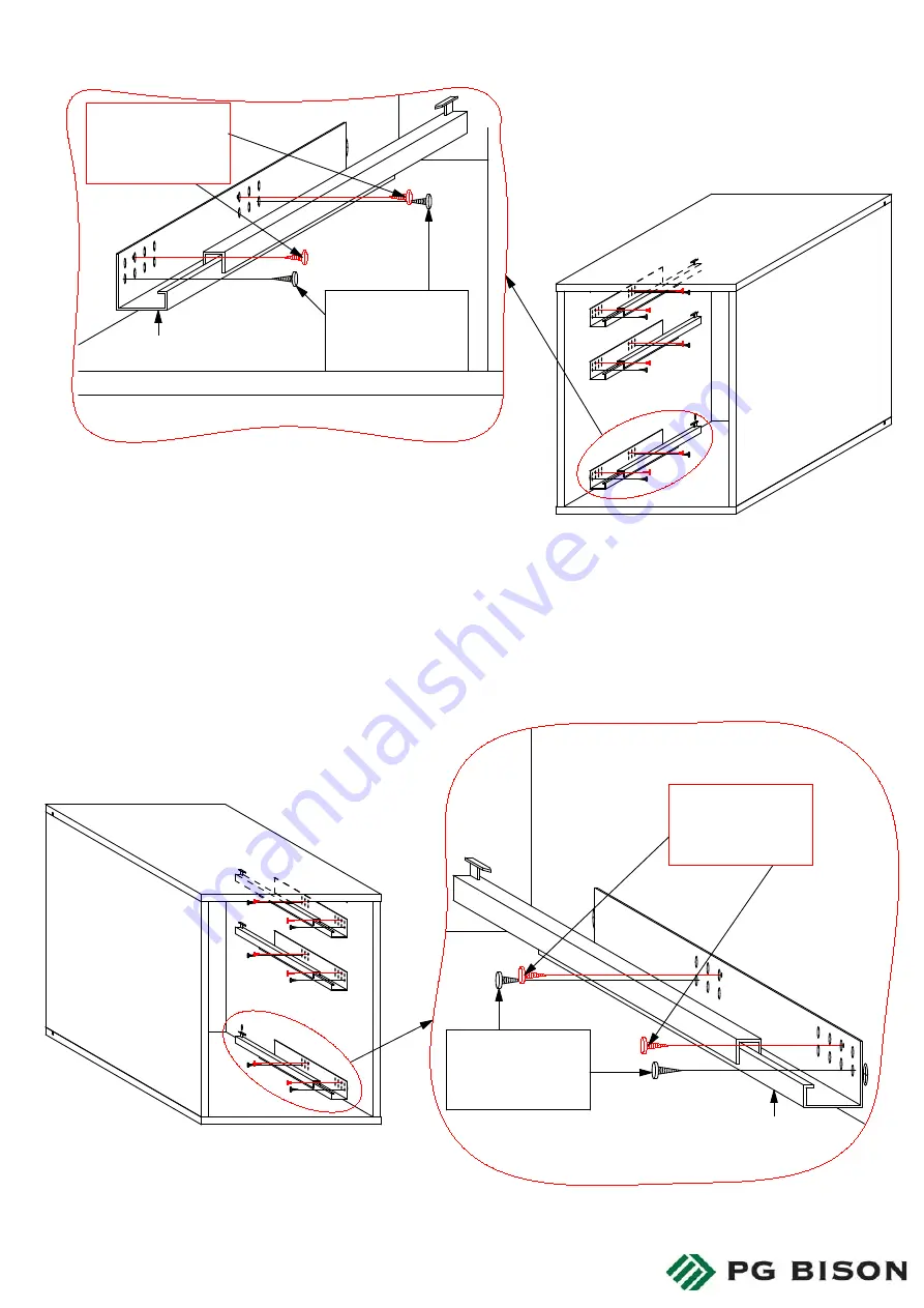 PG BISON BLUM FLATPAX 367779 Assembly Manual Download Page 7