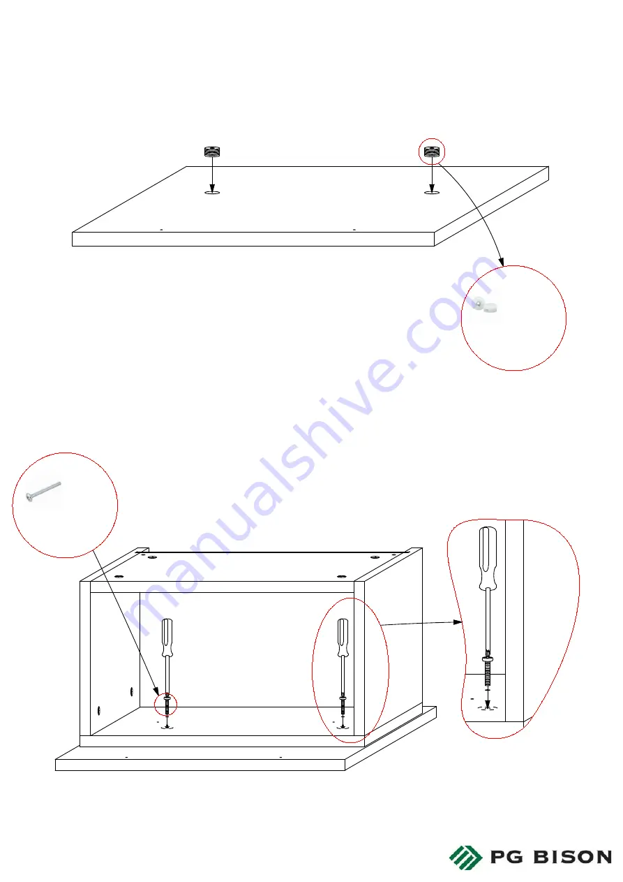 PG BISON BLUM FLATPAX 367779 Assembly Manual Download Page 12