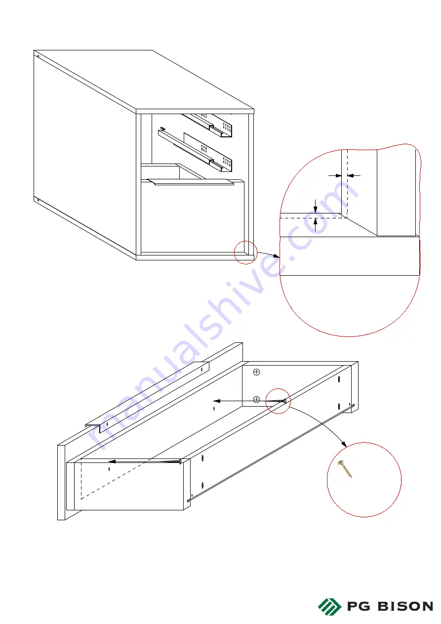 PG BISON BLUM FLATPAX 367779 Assembly Manual Download Page 14