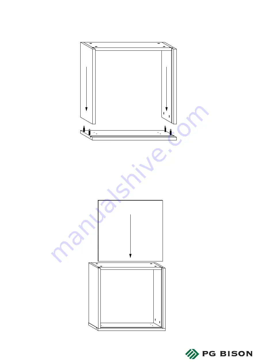 PG BISON BLUM FLATPAX 367779 Assembly Manual Download Page 17