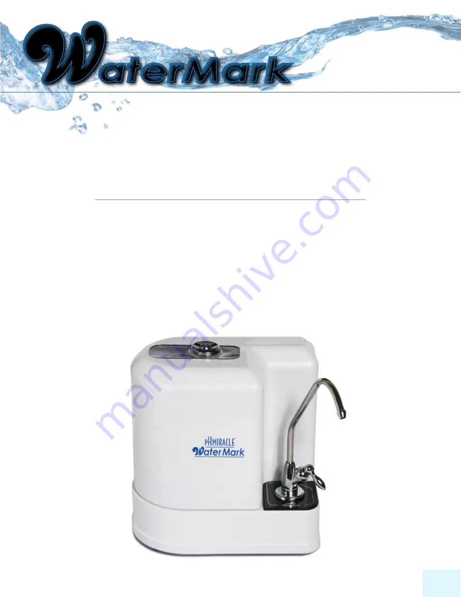 ph Miracle Watermark User Manual Download Page 1