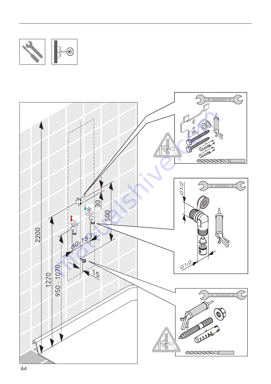 PHARO Lift 2 2621 000 Series Installation Instructions Manual Download Page 64