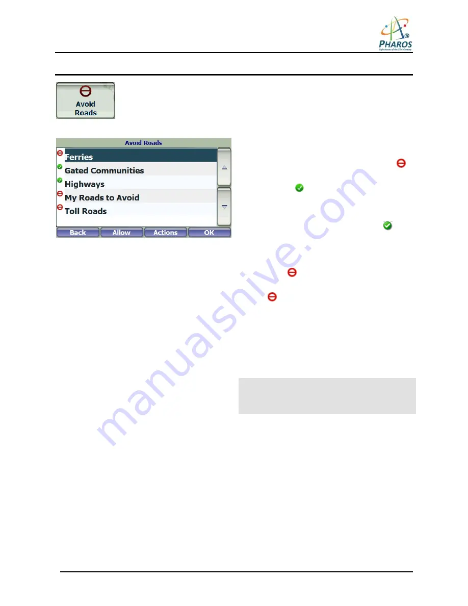 Pharos Drive GPS 150 User Manual Download Page 19