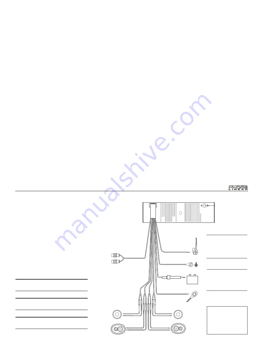 Phase Linear PCD161 Скачать руководство пользователя страница 5