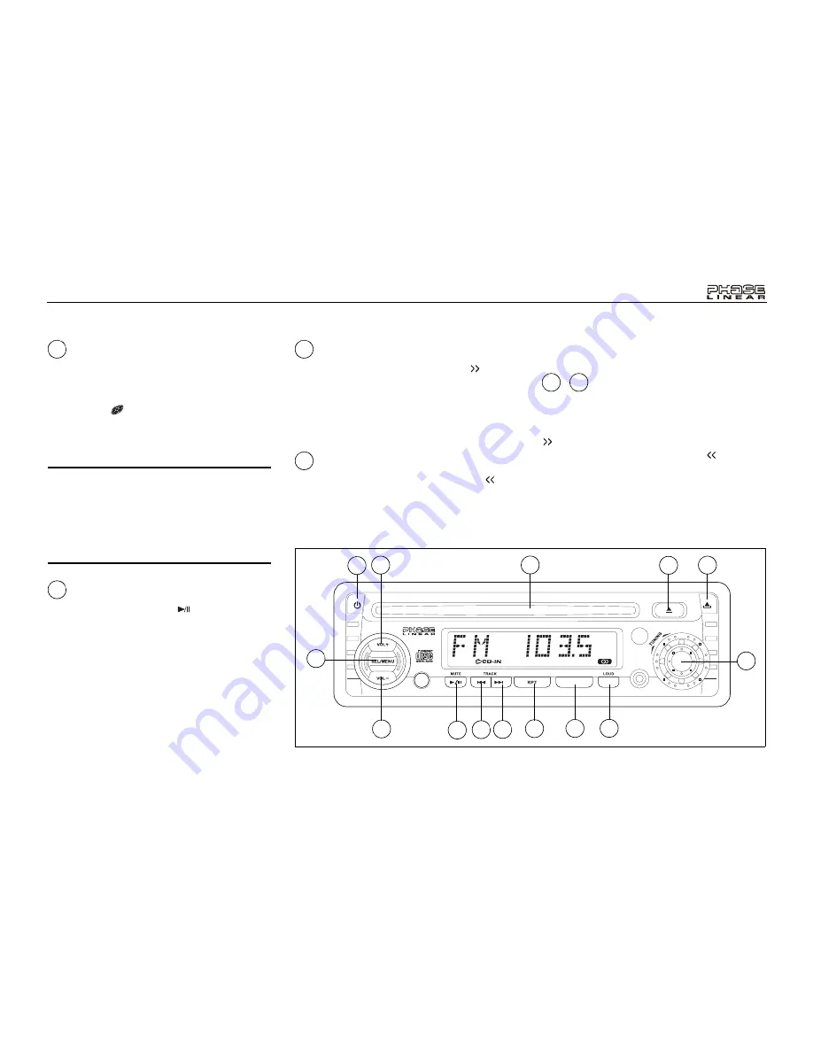 Phase Linear PCD161A Скачать руководство пользователя страница 11