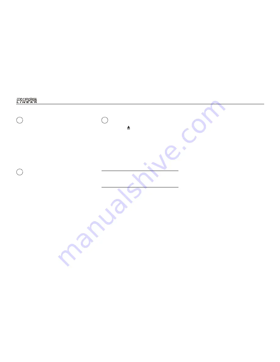 Phase Linear PCD161A Owner'S Manual Download Page 12