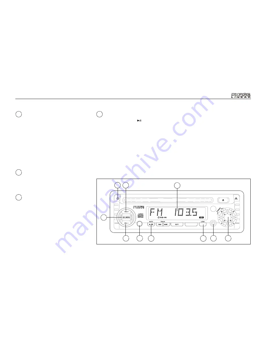 Phase Linear PCD161A Owner'S Manual Download Page 23