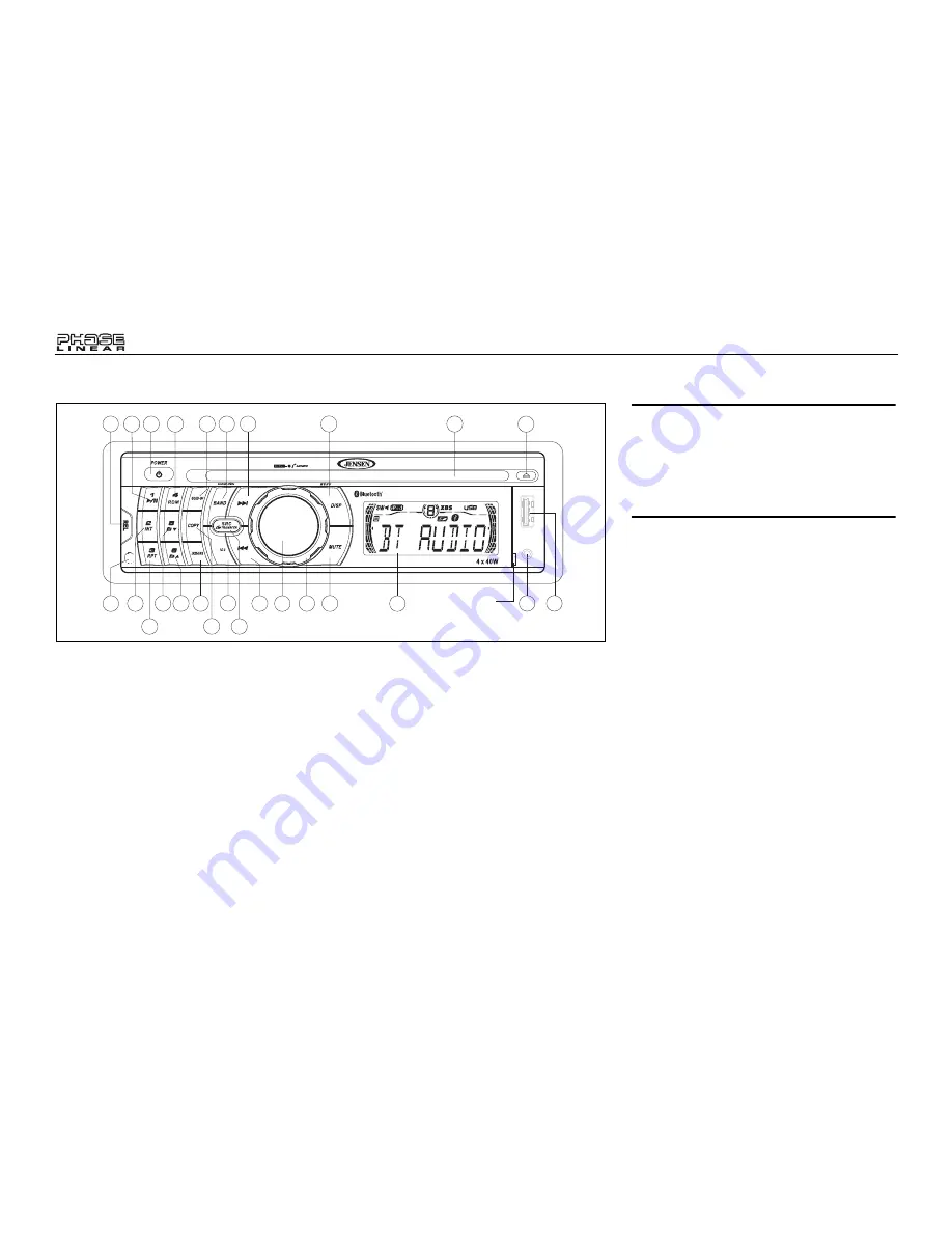 Phase Linear Phase Linear BT1613 Owner'S Manual Download Page 10