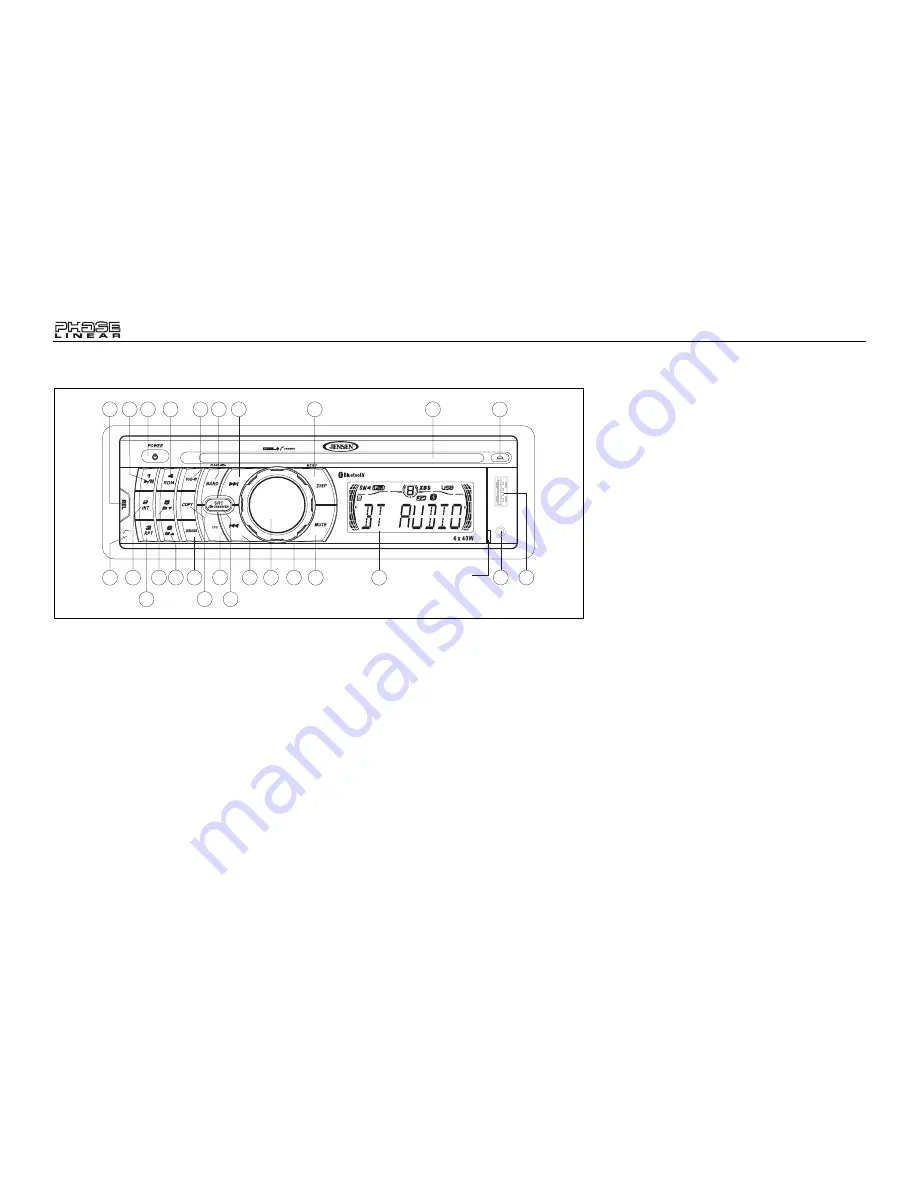 Phase Linear Phase Linear BT1613 Owner'S Manual Download Page 14