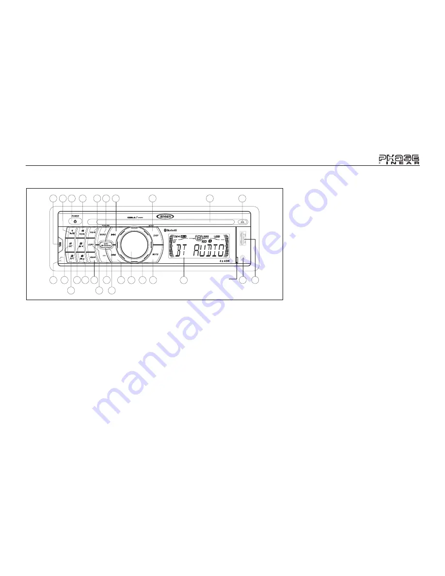 Phase Linear Phase Linear BT1613 Owner'S Manual Download Page 39