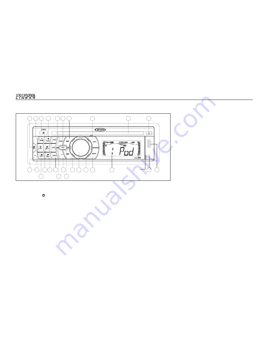 Phase Linear Phase Linear SD1513 Скачать руководство пользователя страница 4