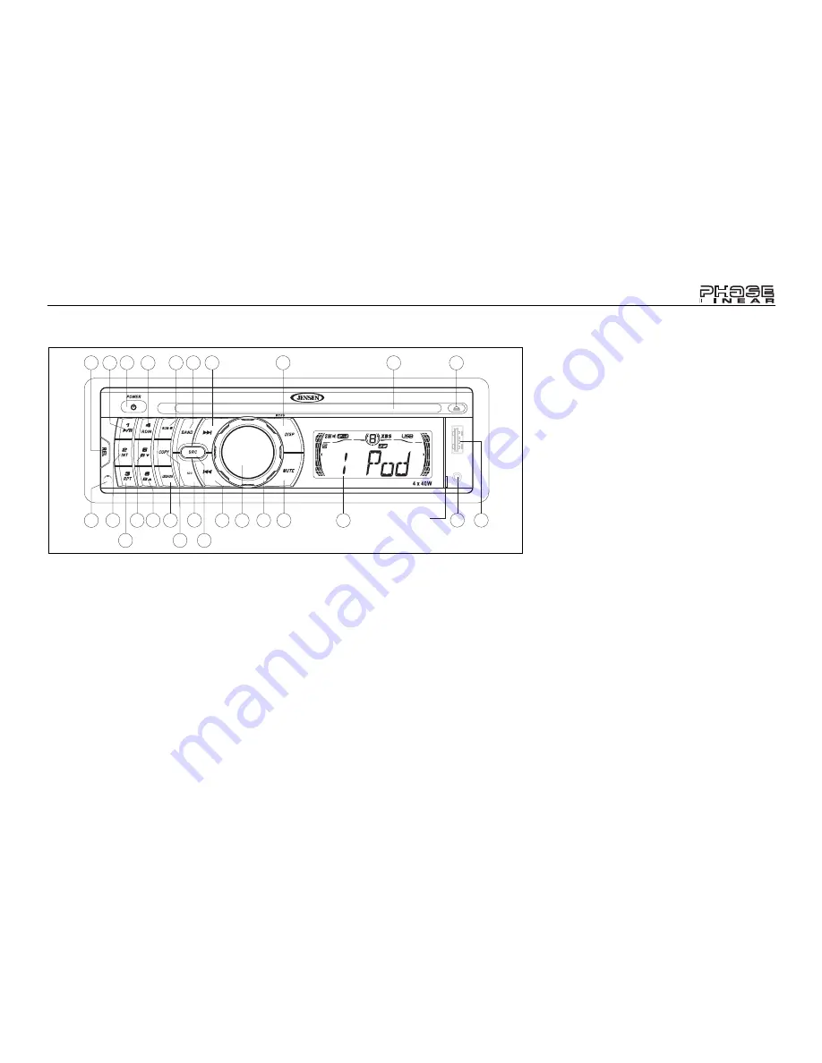 Phase Linear Phase Linear SD1513 Скачать руководство пользователя страница 37