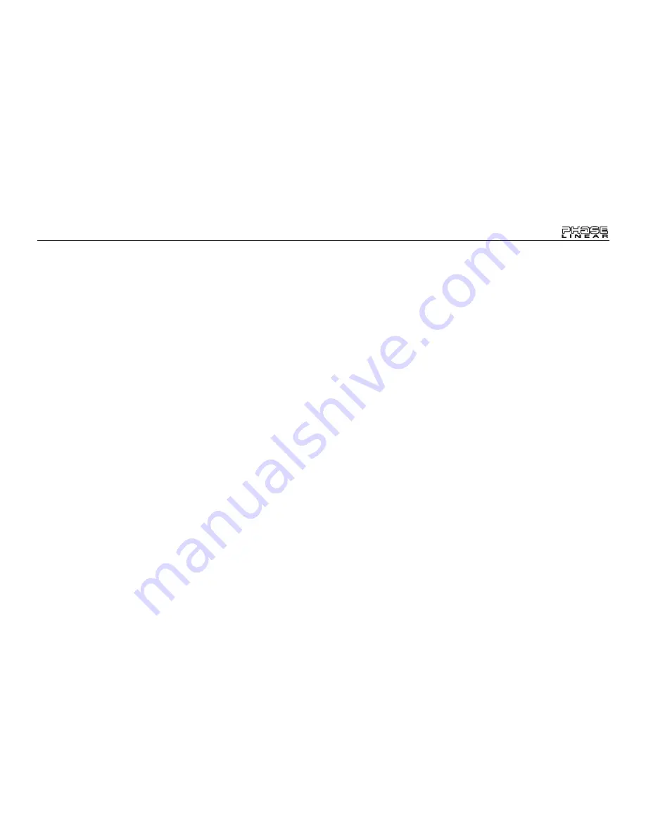 Phase Linear Phase Linear SD1513 Owner'S Manual Download Page 53