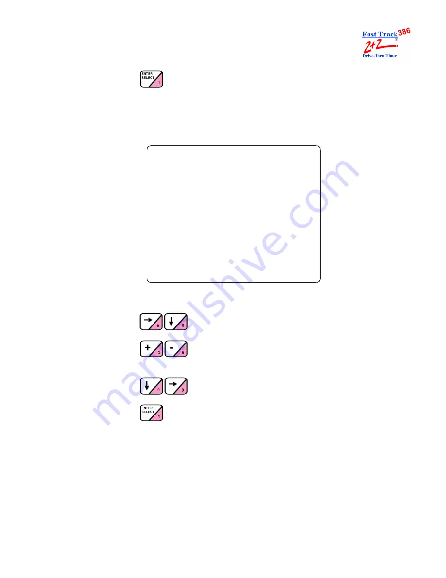 Phase Research 2000 Series Drive-Thru Timer System 2+2/386 Скачать руководство пользователя страница 67