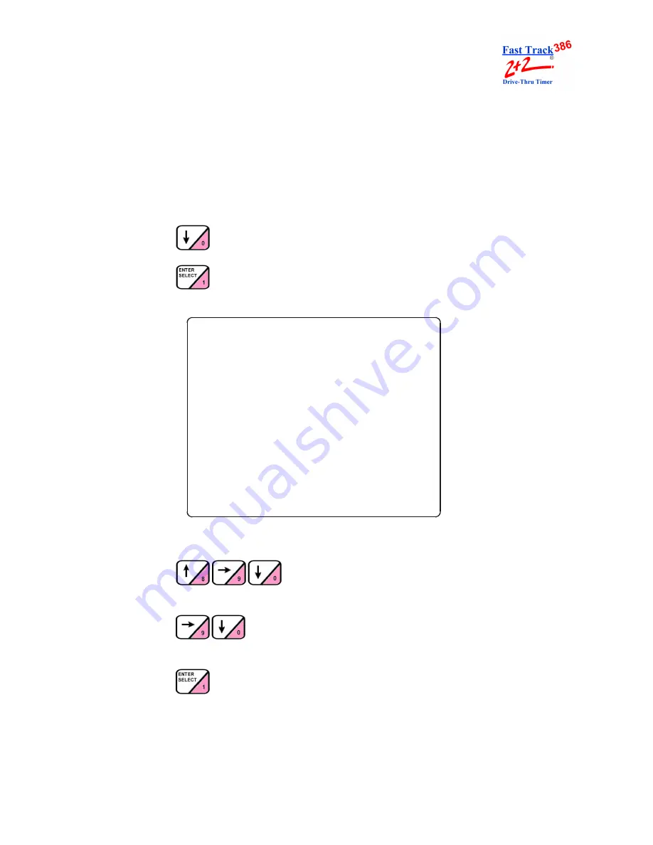 Phase Research 2000 Series Drive-Thru Timer System 2+2/386 Скачать руководство пользователя страница 96