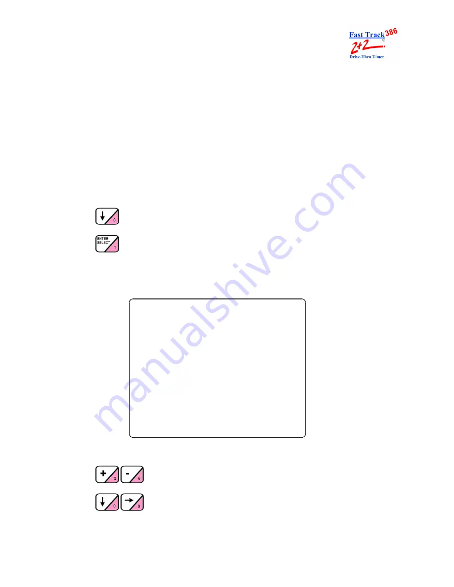 Phase Research 2000 Series Drive-Thru Timer System 2+2/386 Скачать руководство пользователя страница 98