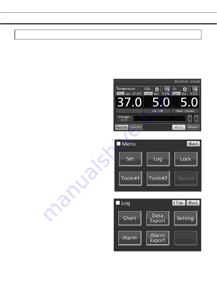 Phcbi MCO-170ML Operating Instructions Manual Download Page 56