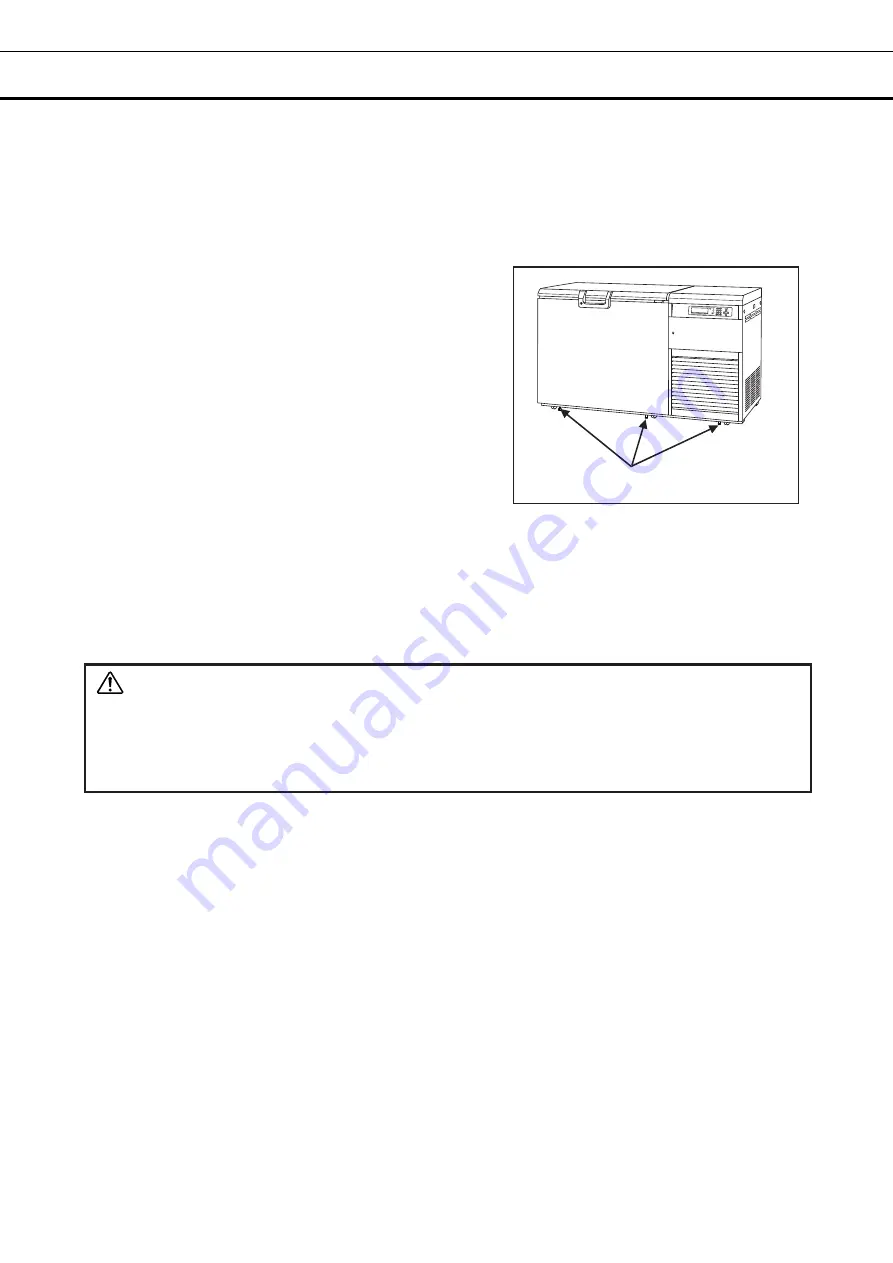 Phcbi MDF-C2156VAN Series Operating Instructions Manual Download Page 15