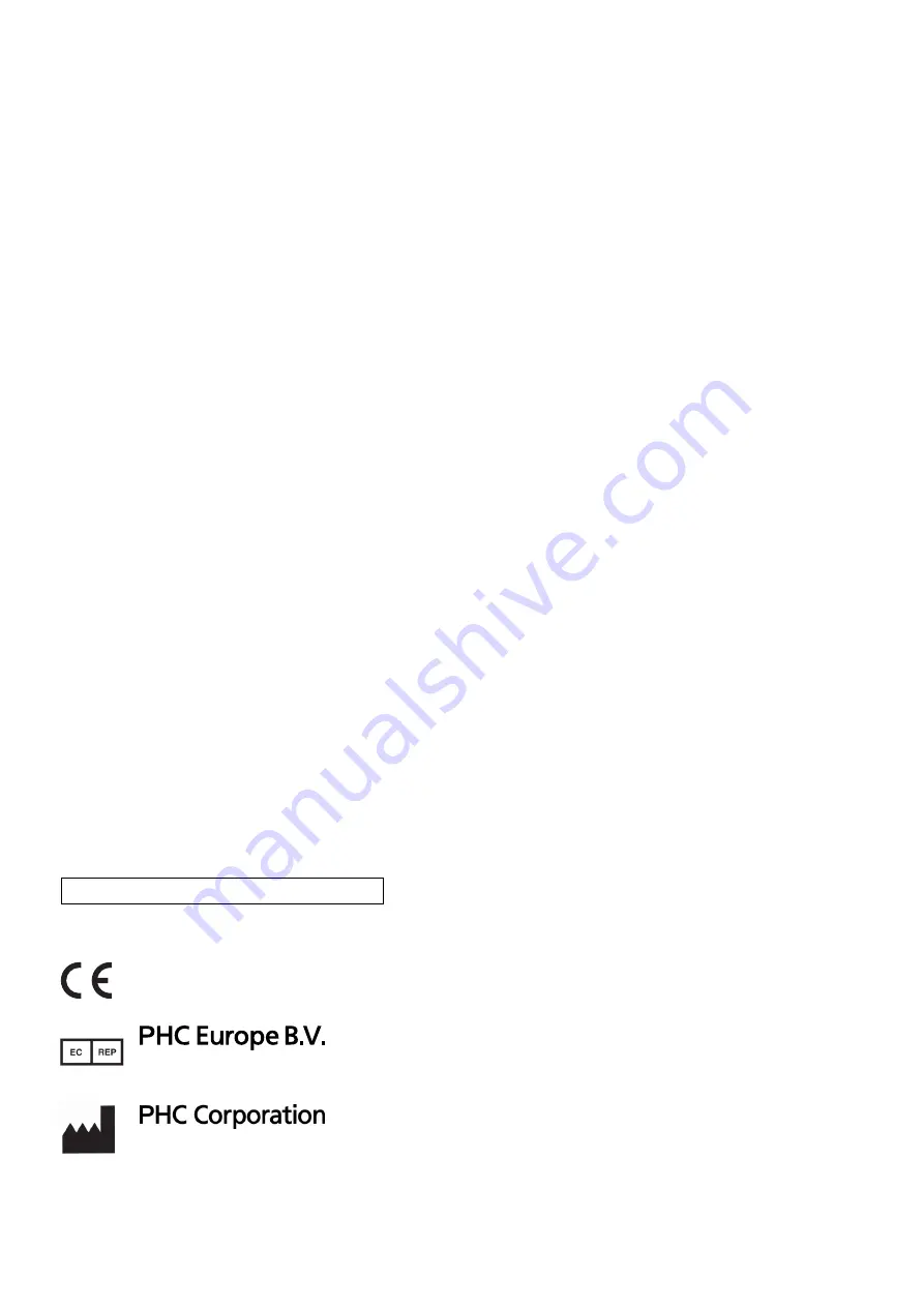 Phcbi MDF-U443 Operating Instructions Manual Download Page 40