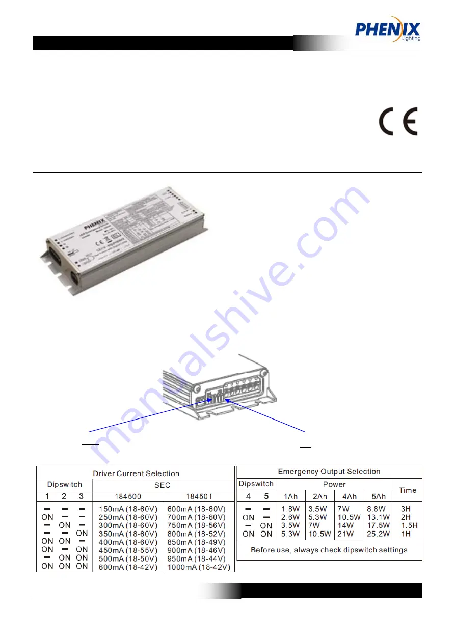 Phenix 18450 Series Скачать руководство пользователя страница 1