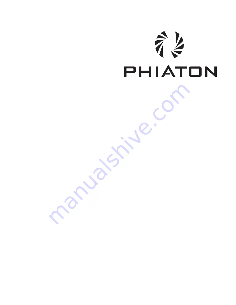 Phiaton BT 110 Скачать руководство пользователя страница 1