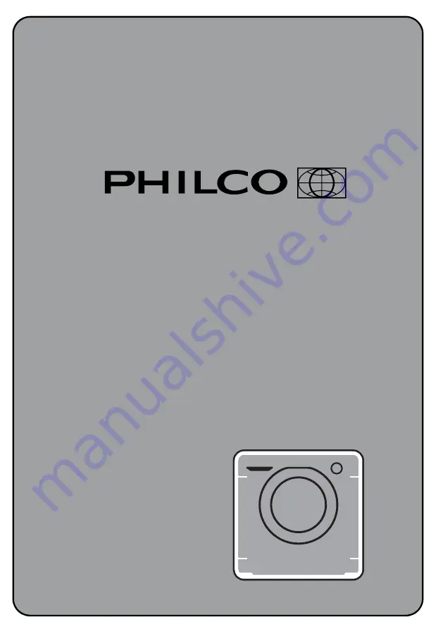 Philco PWD851400V Manual Download Page 1