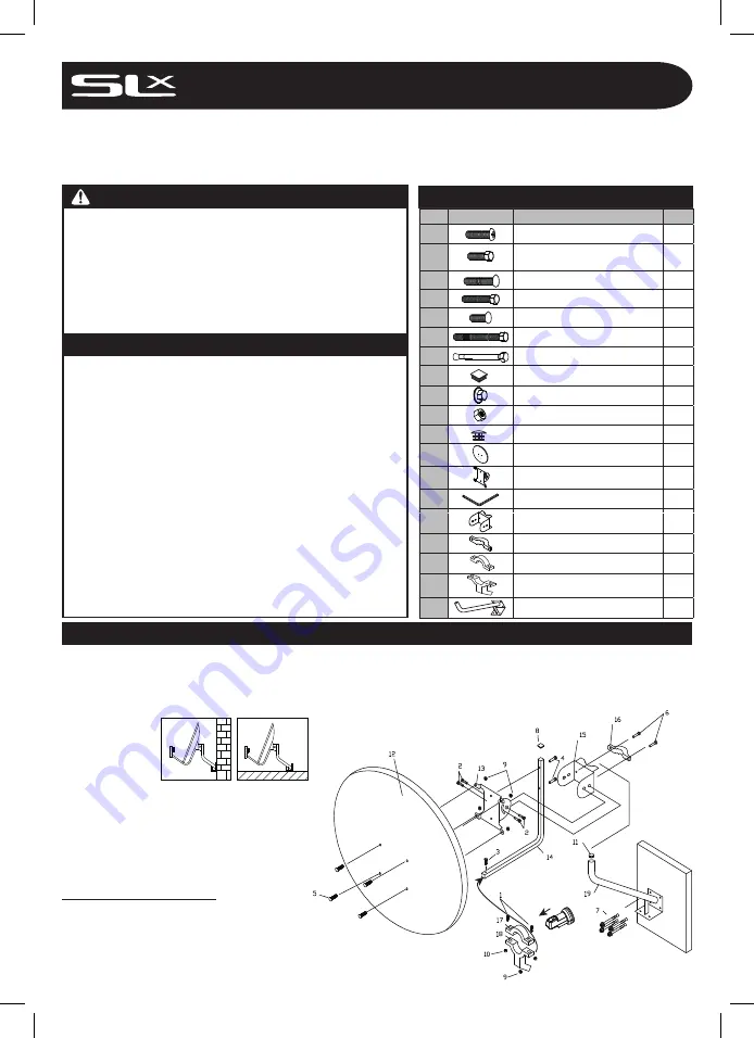 Philex SLX 28260R Setup Manual Download Page 1