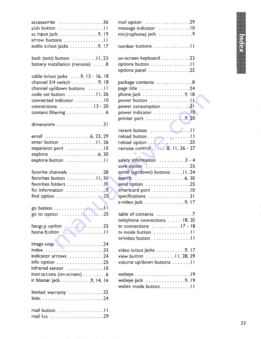 Philips/Magnavox MAT972A1 Owner'S Manual Download Page 33