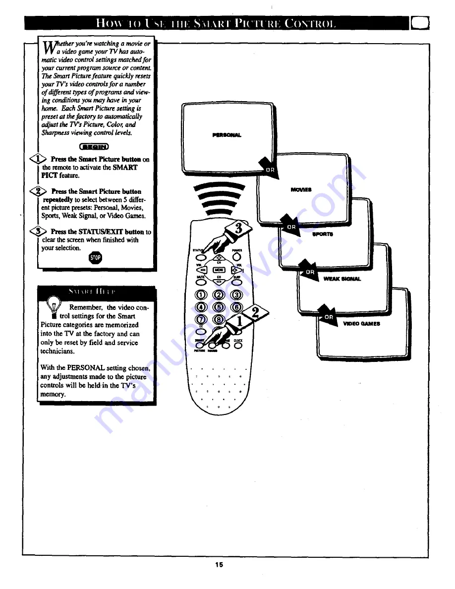 Philips/Magnavox PR1389X1 Owner'S Manual Download Page 15