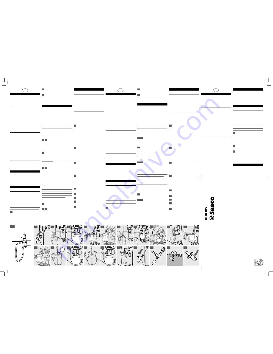 Philips Saeco CA6801/00 Operating Instructions Download Page 1