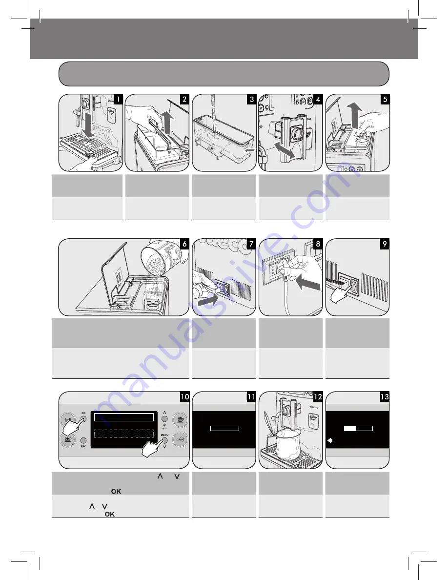 Philips Saeco Expelia EVO HD8855 Instructions Manual Download Page 28