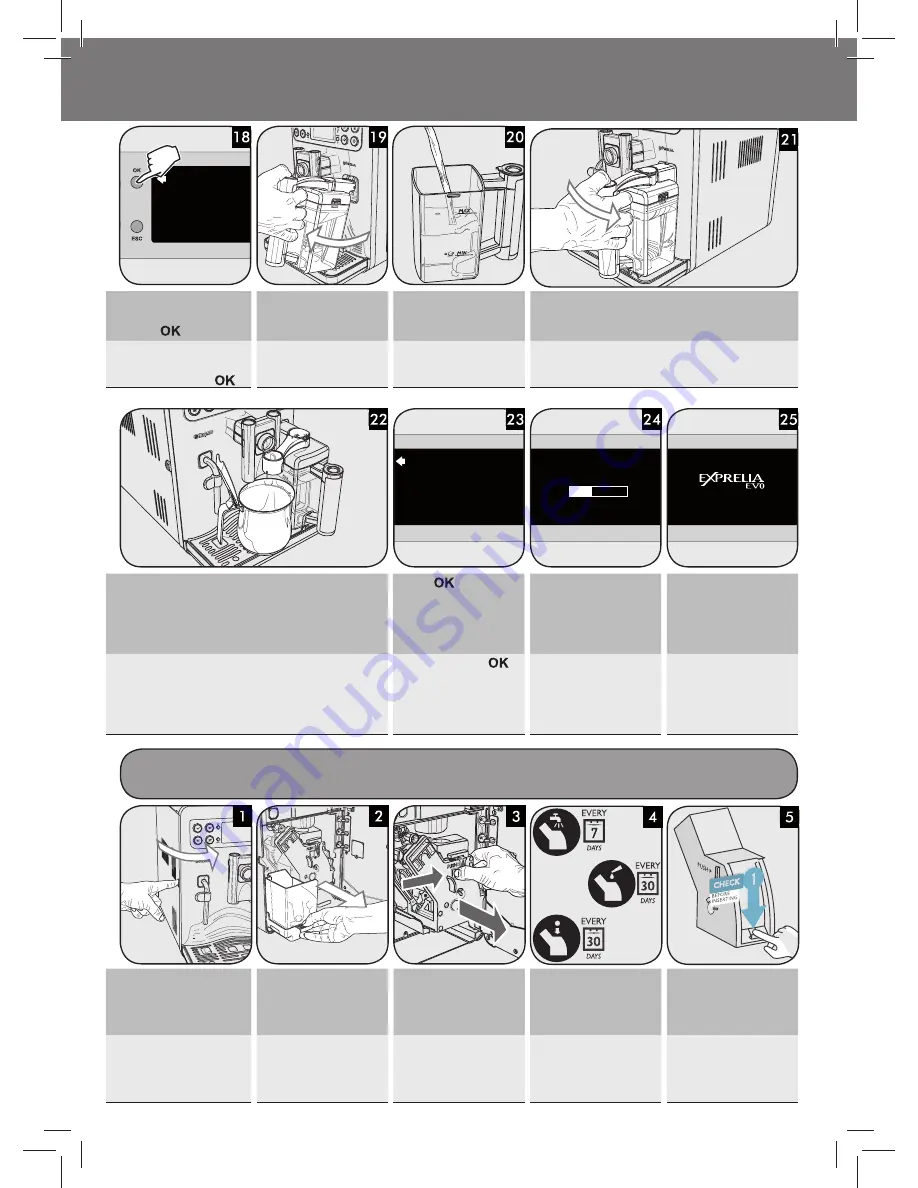 Philips Saeco Expelia EVO HD8855 Скачать руководство пользователя страница 38