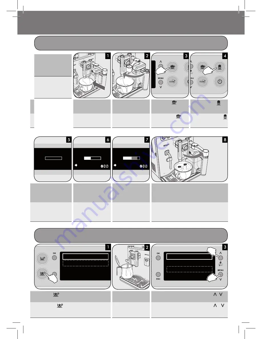 Philips Saeco Expelia EVO HD8855 Instructions Manual Download Page 48