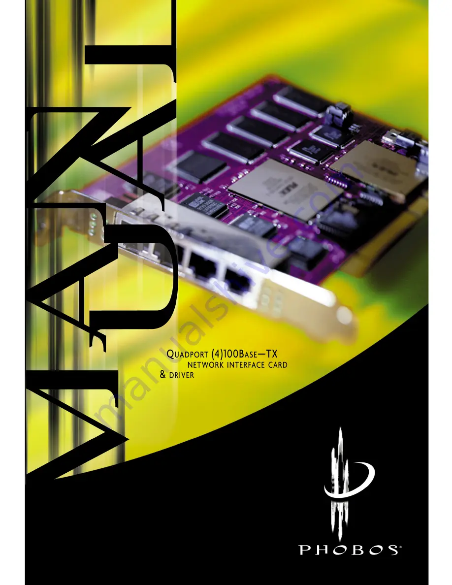 Phobos P430 User Manual Download Page 1