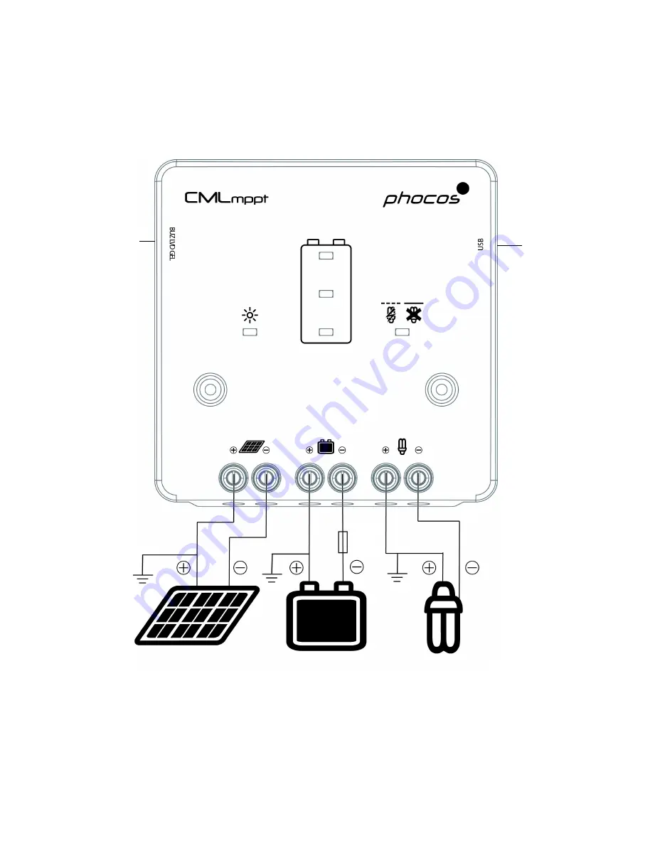 Phocos CMLmppt User Manual Download Page 5