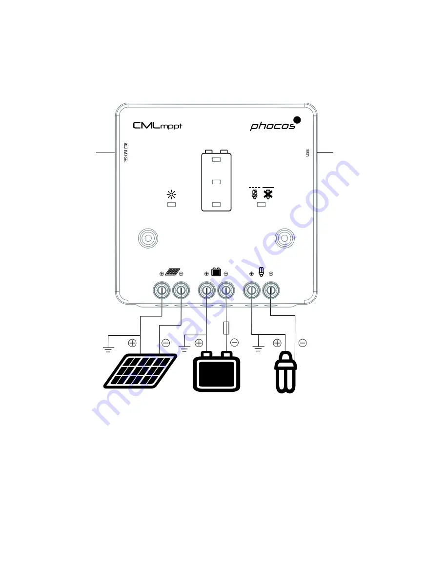 Phocos CMLmppt User Manual Download Page 39