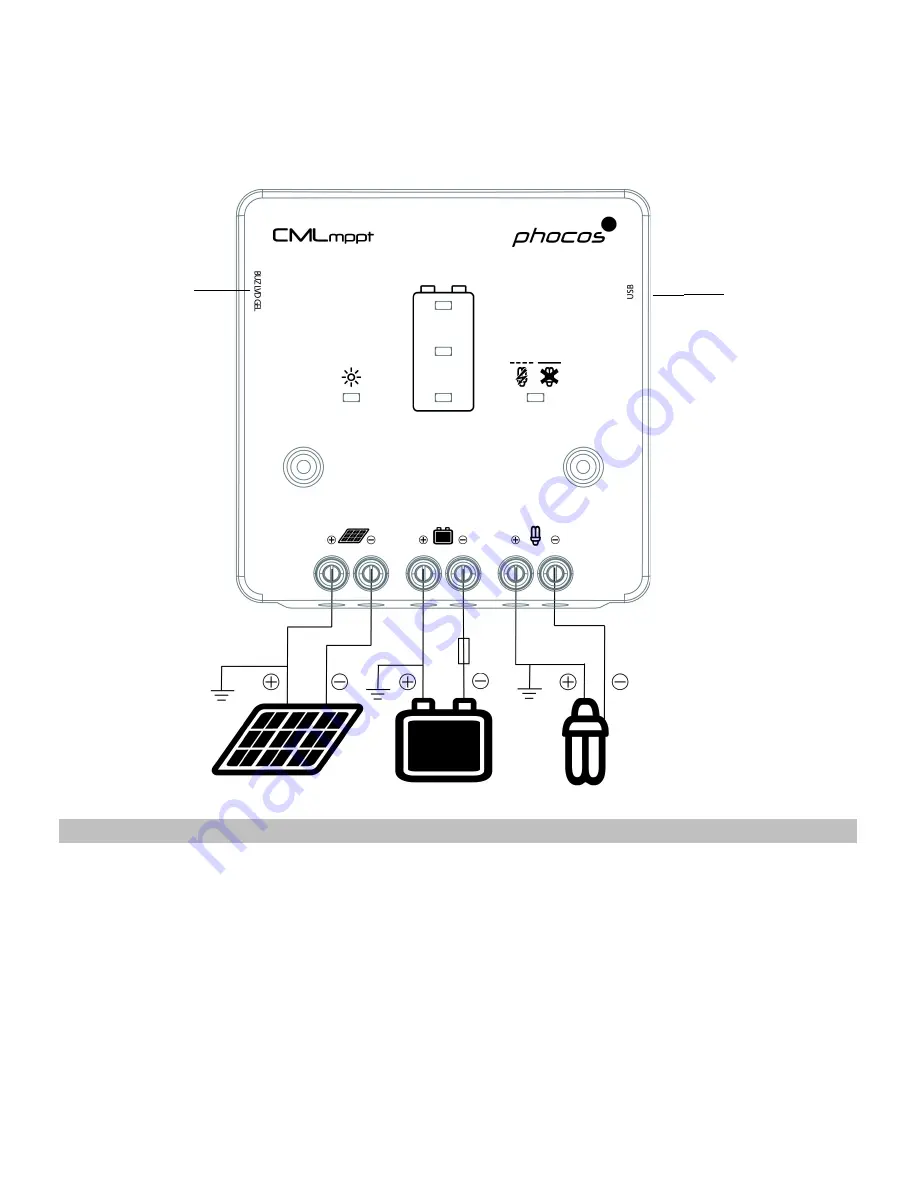 Phocos CMLmppt User Manual Download Page 61