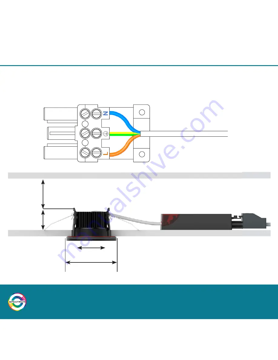 Phoebe LED Spectrum 10W RGB Installation Instructions Manual Download Page 6