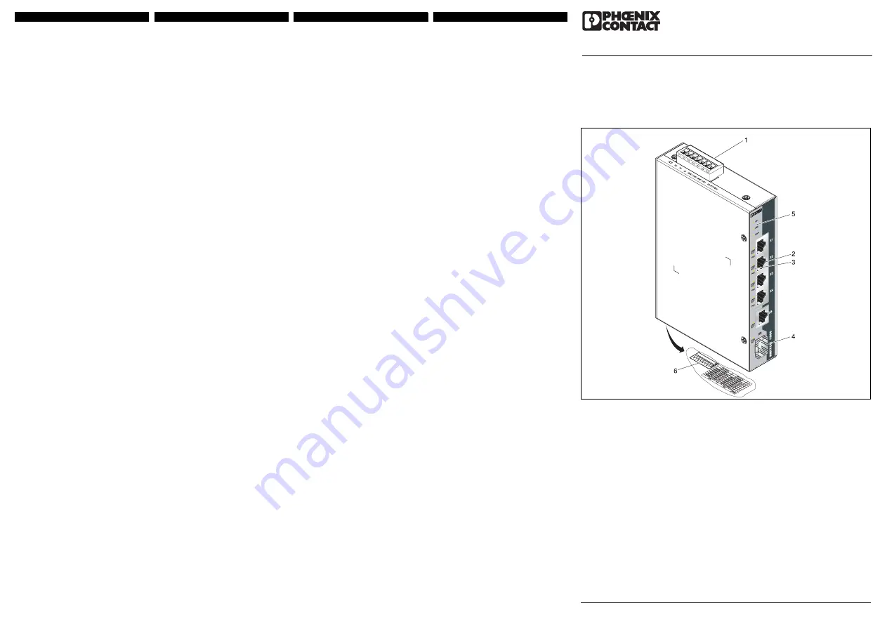 Phoenix Contact 1001T-4POE-GT Installation Notes For Electricians Download Page 3