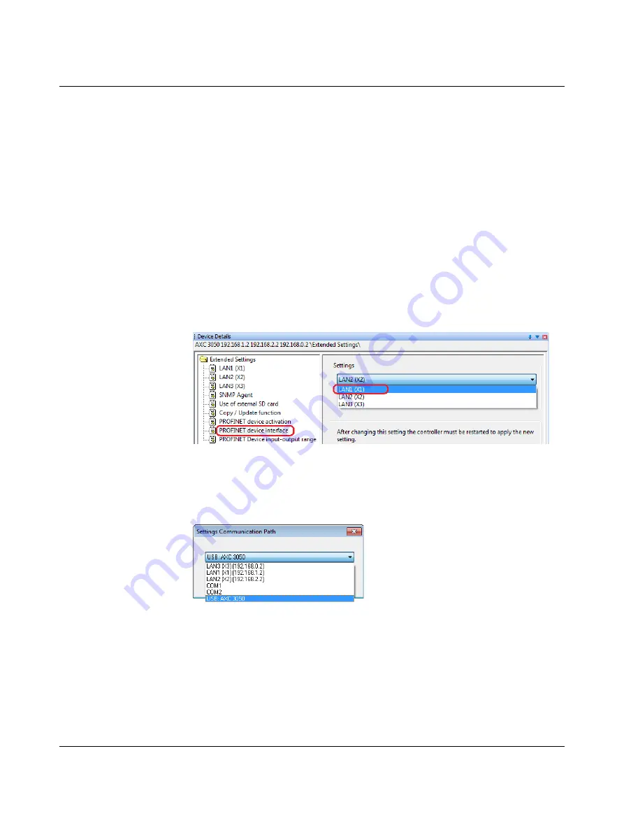 Phoenix Contact AXC 3050 User Manual Download Page 65