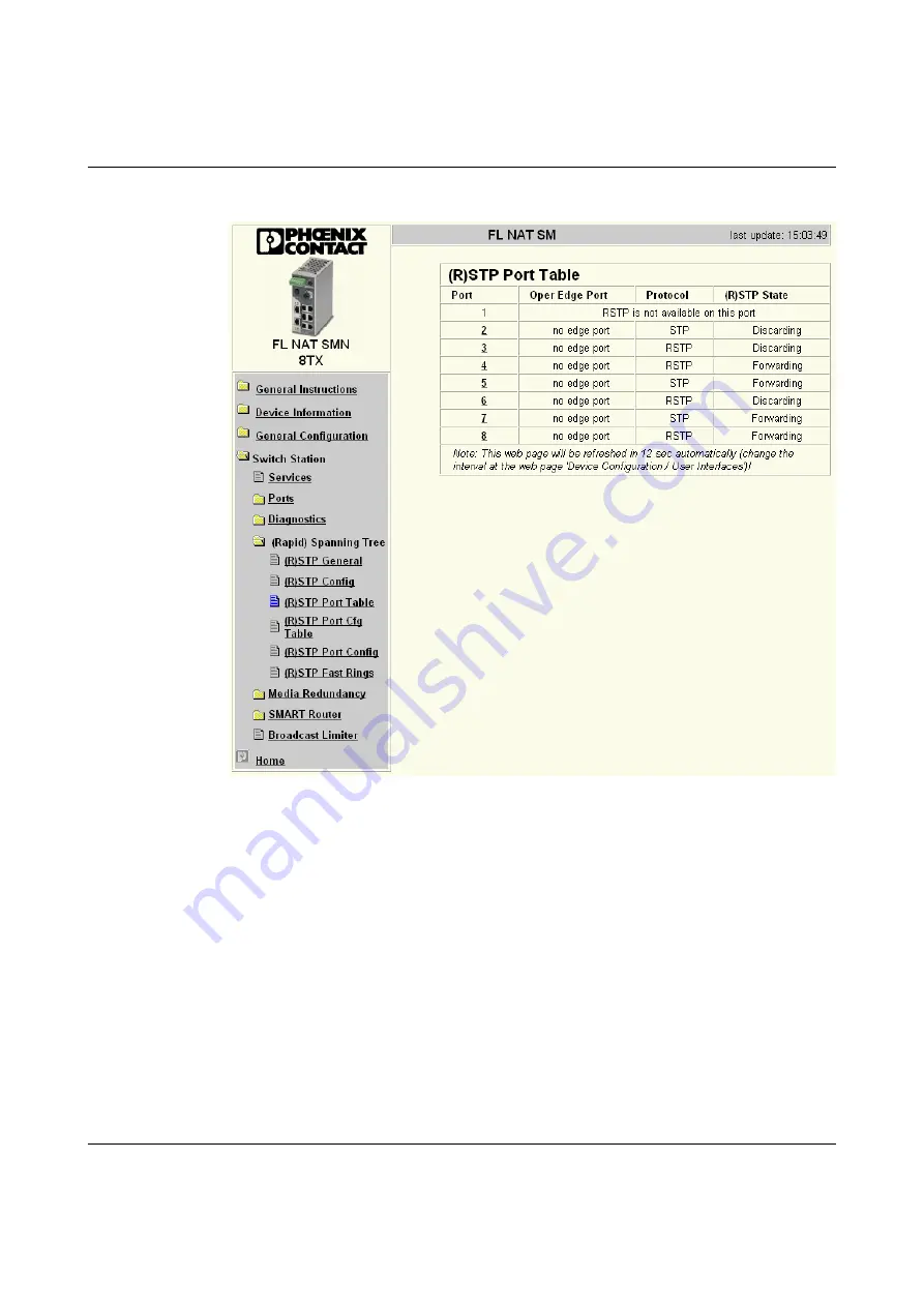 Phoenix Contact FL NAT SMN 8TX Скачать руководство пользователя страница 71