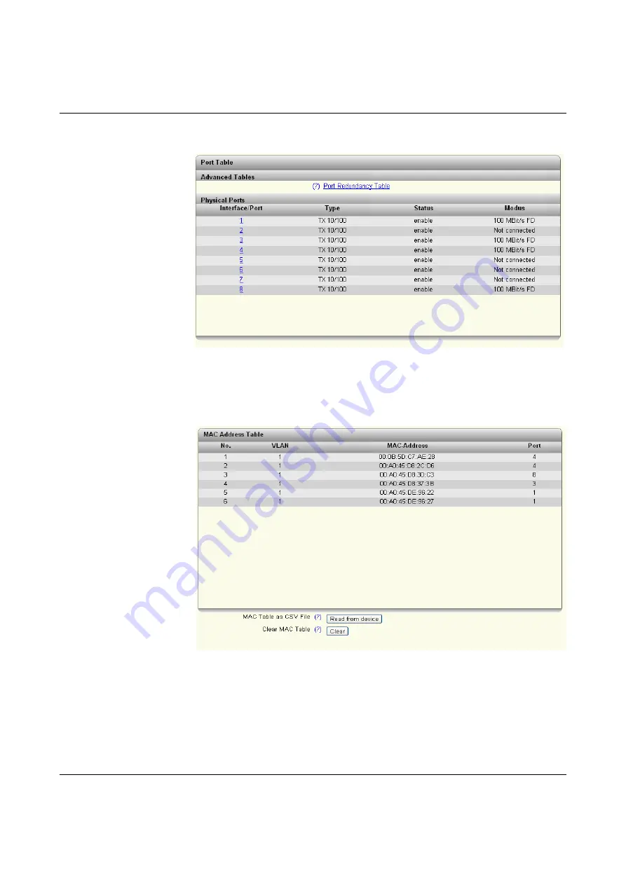 Phoenix Contact FL SWITCH 2005 User Manual Download Page 32