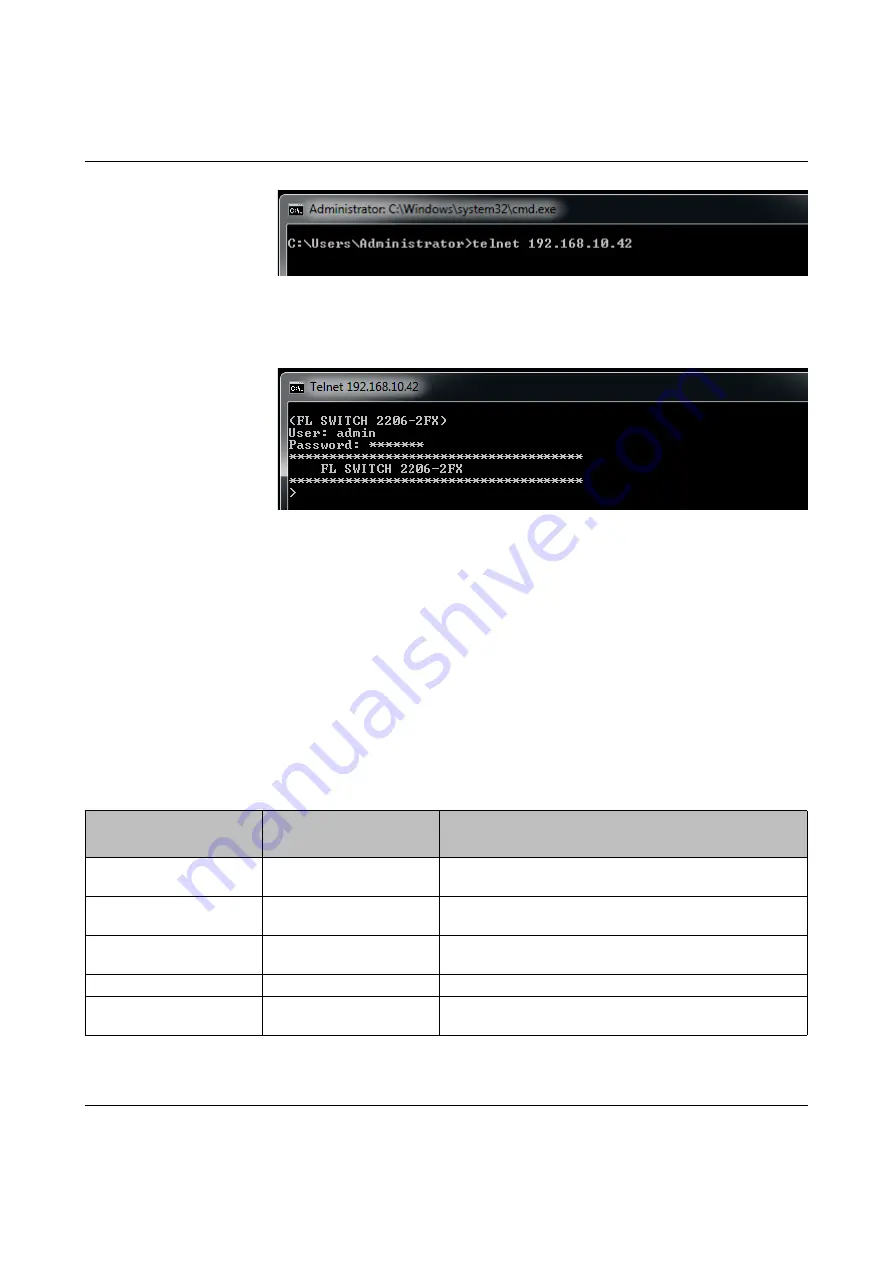 Phoenix Contact FL SWITCH 2005 User Manual Download Page 58