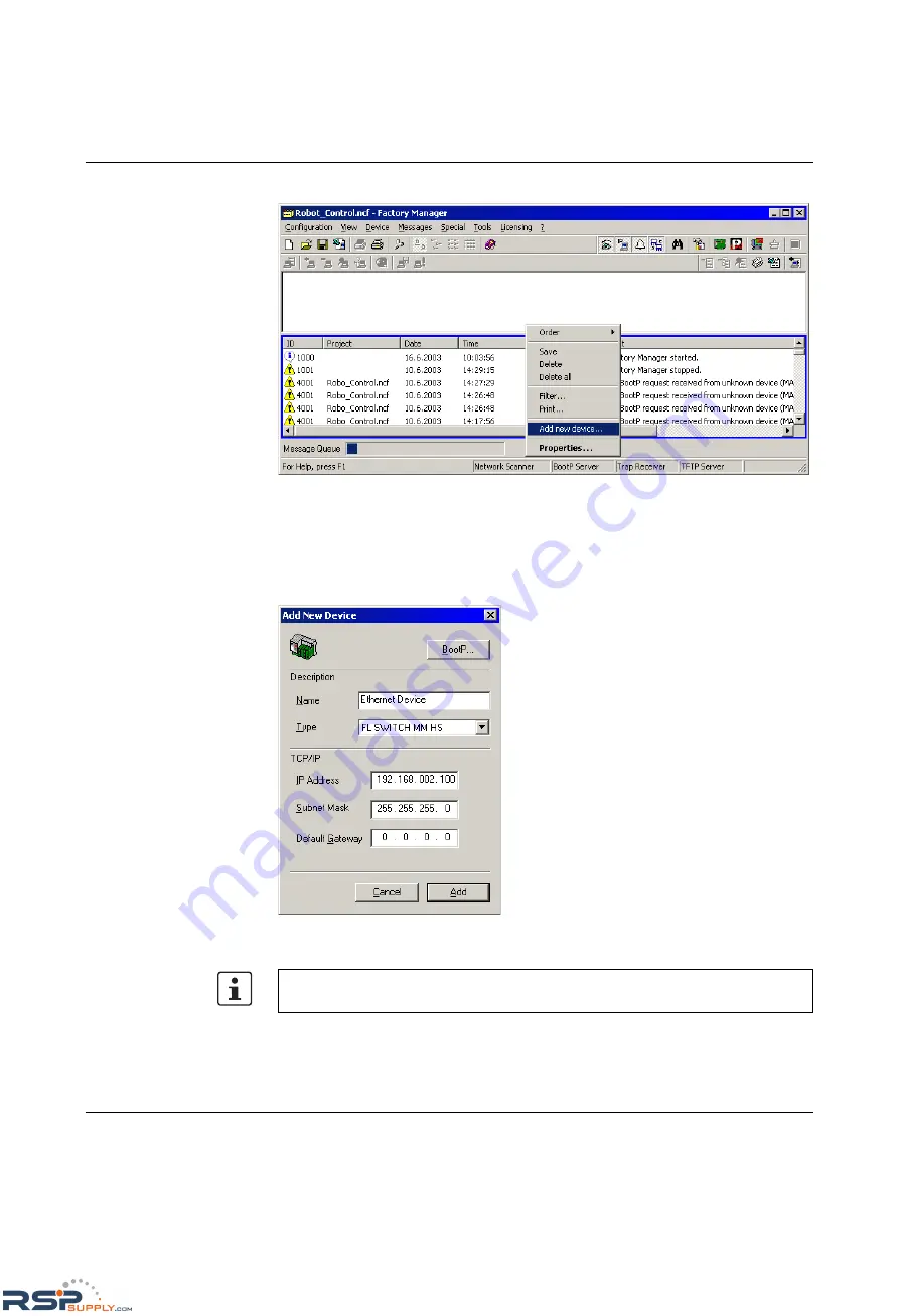 Phoenix Contact FL SWITCH MM HS UM E User Manual Download Page 82