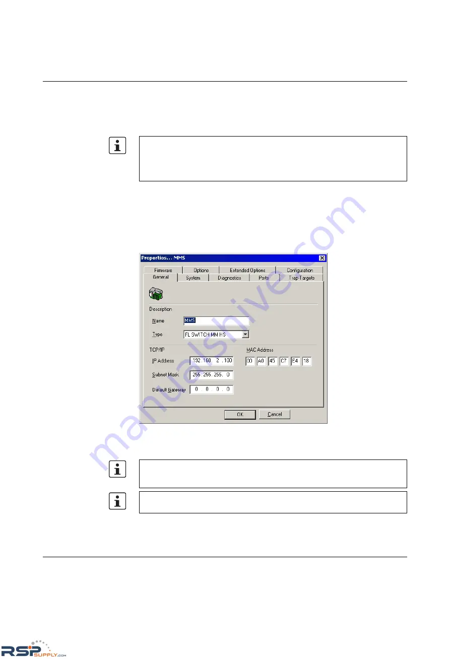 Phoenix Contact FL SWITCH MM HS UM E User Manual Download Page 83