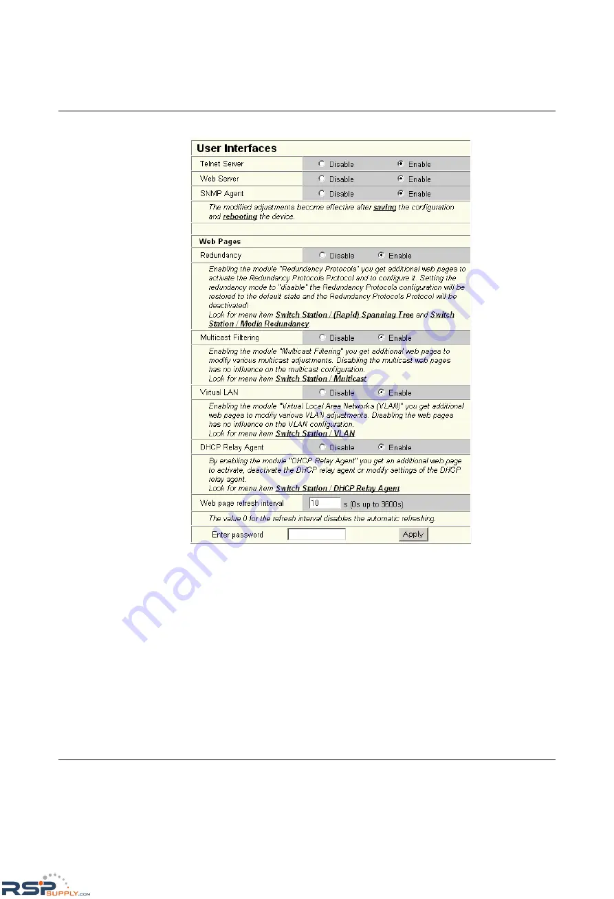 Phoenix Contact FL SWITCH MM HS UM E User Manual Download Page 100