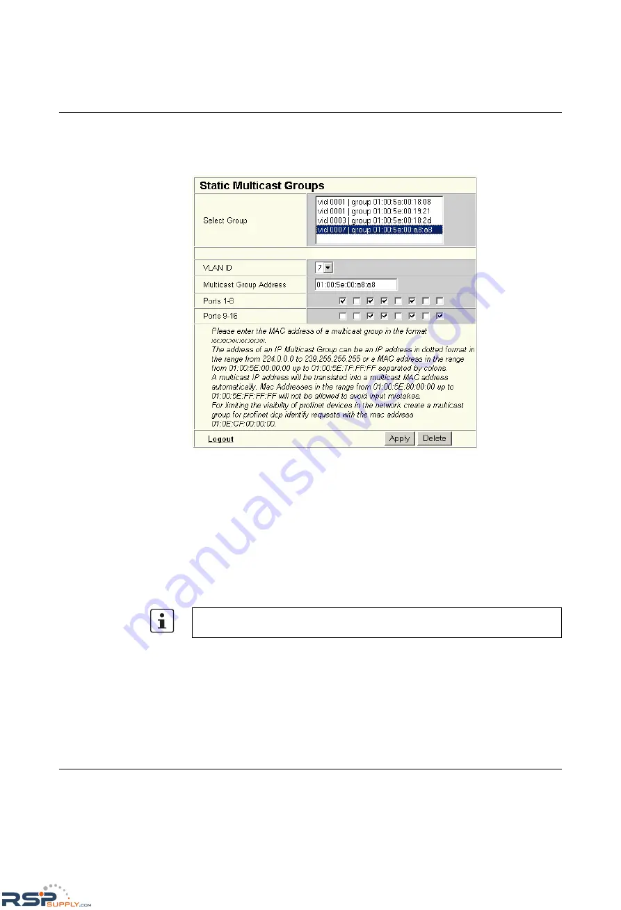 Phoenix Contact FL SWITCH MM HS UM E User Manual Download Page 248