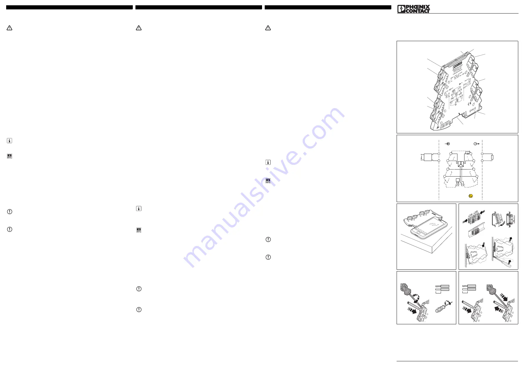 Phoenix Contact MINI MCR-2-U-I0 Installation Notes For Electricians Download Page 5