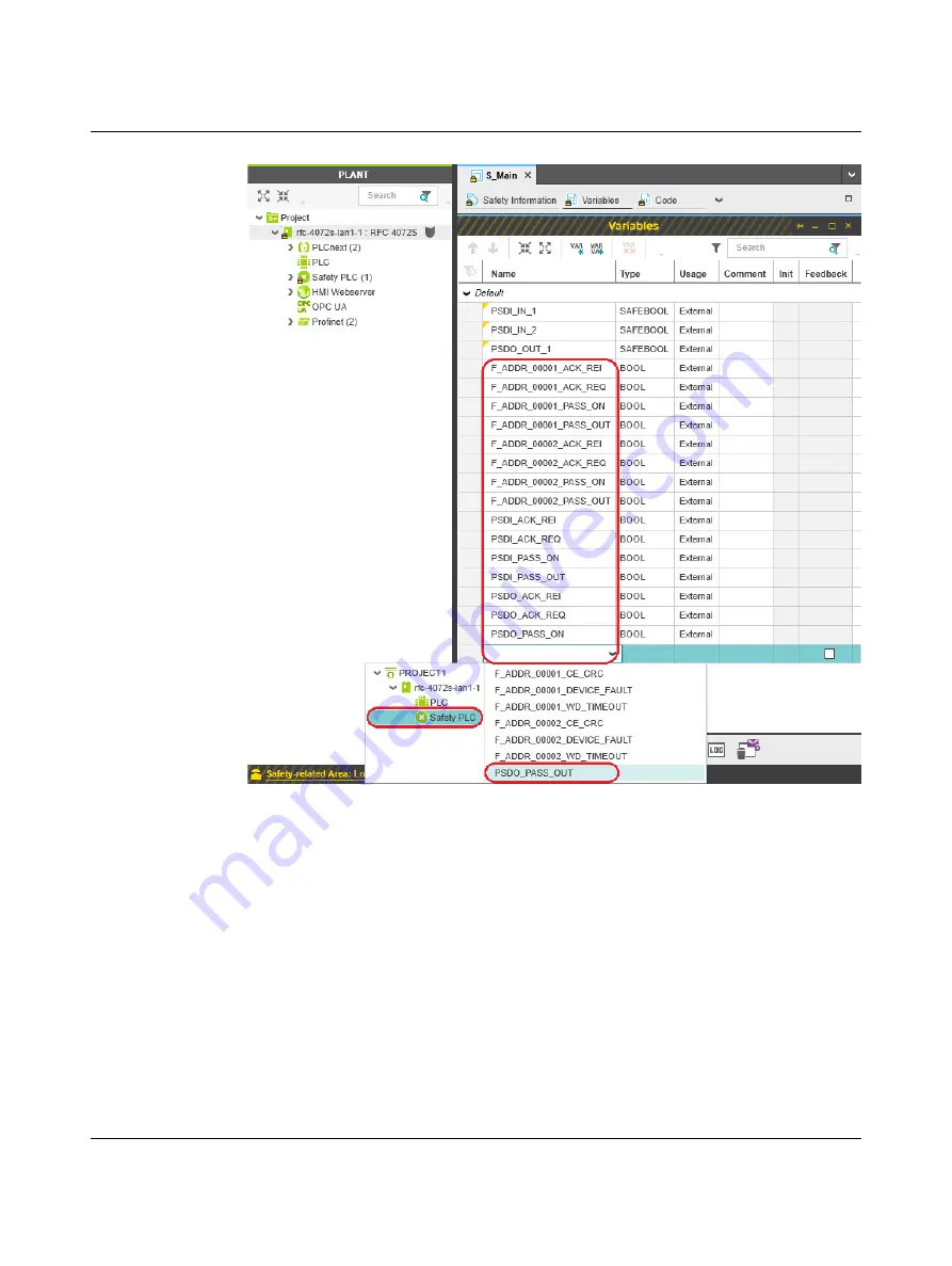 Phoenix Contact RFC 4072S Скачать руководство пользователя страница 129