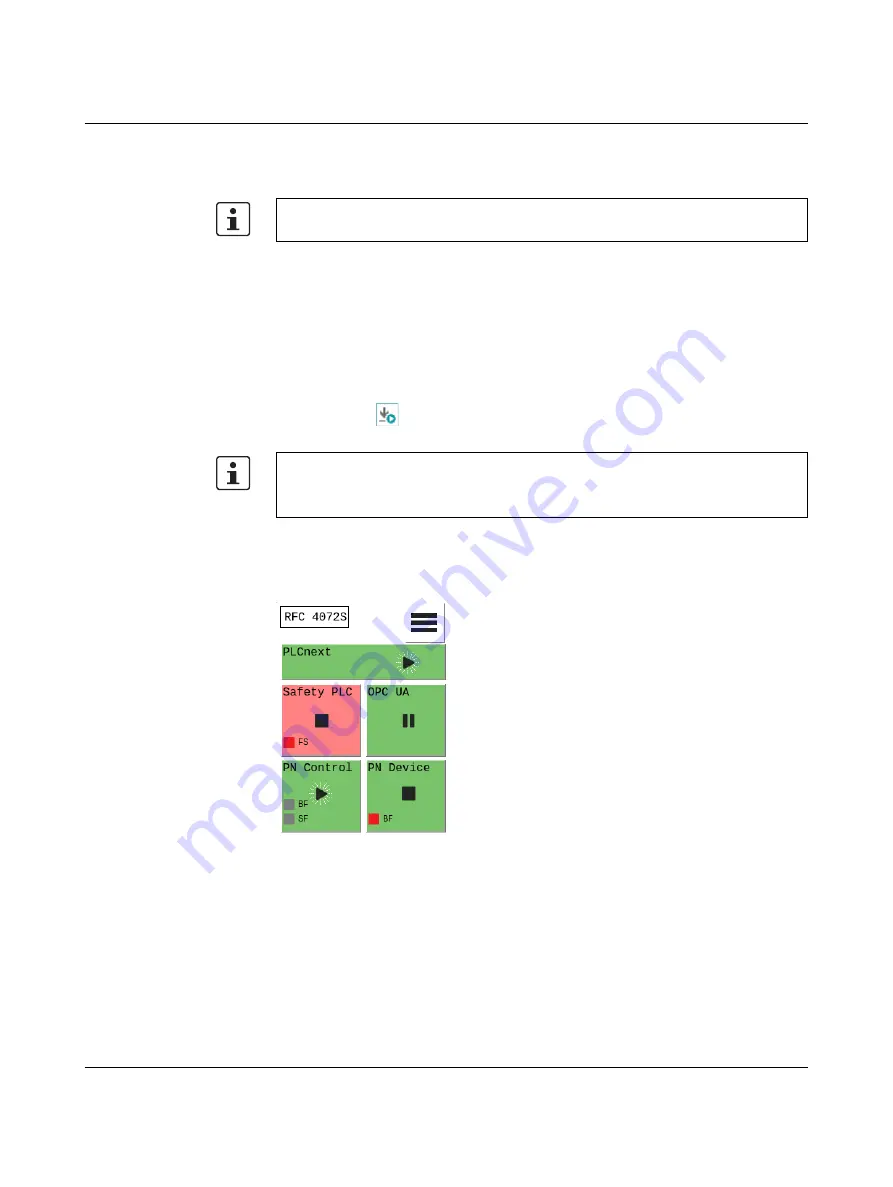 Phoenix Contact RFC 4072S Скачать руководство пользователя страница 132